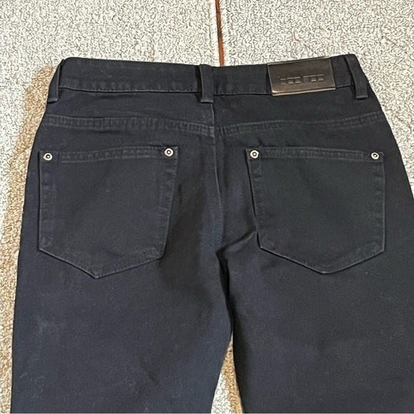 Boohoo Jeans Womens Size 2 Black Distressed Helena Mom Jean Denim Cotton NWT - Picture 10 of 11